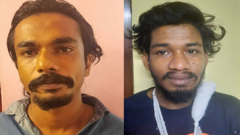 ആലങ്ങാട് കരിങ്ങാംതുരുത്ത് ജംഗ്ഷനിൽ യുവാക്കളെ വധിക്കാൻ ശ്രമിച്ച കേസിൽ രണ്ടു പേർ അറസ്റ്റിൽ
