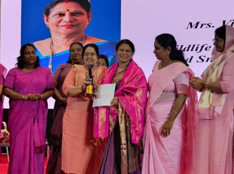 “ വിസ്മയ വുമൺ 2026 ” പുരസ്കാരം നേടി സർപ്പ വോളണ്ടിയർ വിദ്യ രാജു